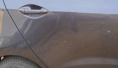 2017 Hyundai Grand i10 SPORTZ 1.2 KAPPA VTVT, Petrol, Manual, 29,589 km, Rear left door - Minor scratches