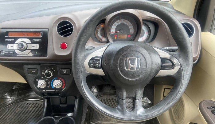 2013 Honda Brio S MT, Petrol, Manual, 49,766 km, Steering Wheel Close Up