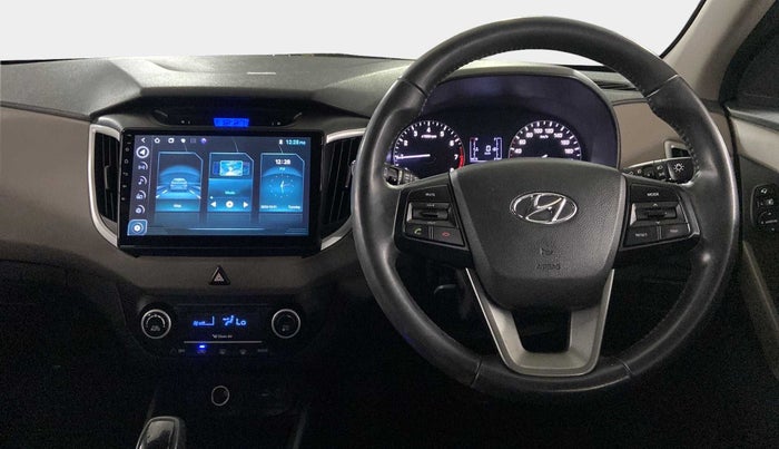 2017 Hyundai Creta SX PLUS AT 1.6 PETROL, Petrol, Automatic, 32,186 km, Steering Wheel Close Up