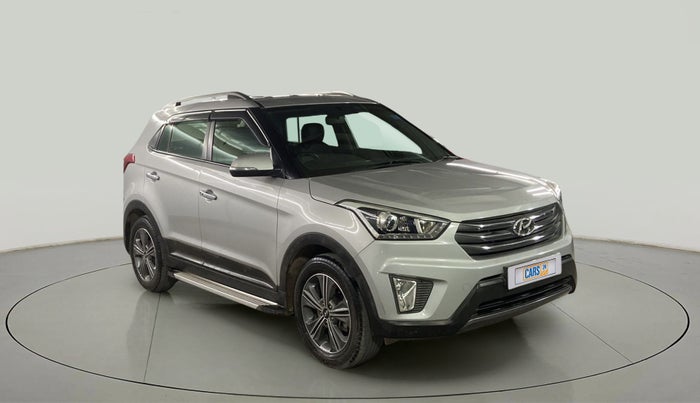 2017 Hyundai Creta SX PLUS AT 1.6 PETROL, Petrol, Automatic, 32,186 km, Right Front Diagonal
