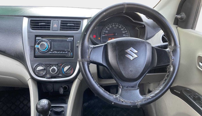 2014 Maruti Celerio VXI, Petrol, Manual, 45,087 km, Steering Wheel Close Up