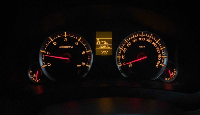 2016 Maruti Swift VXI ABS, Petrol, Manual, 80,865 km, Odometer Image