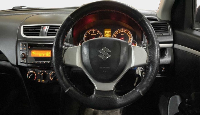 2016 Maruti Swift VXI ABS, Petrol, Manual, 80,865 km, Steering Wheel Close Up