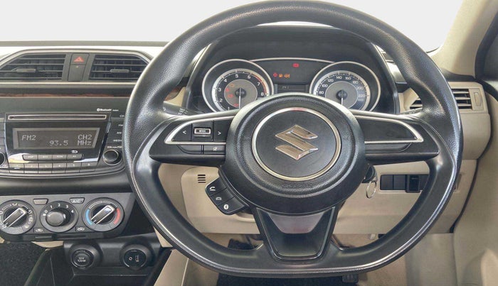 2017 Maruti Dzire VXI, Petrol, Manual, 29,753 km, Steering Wheel Close Up