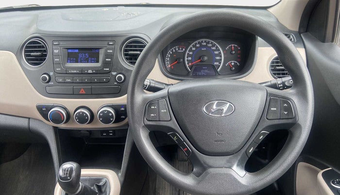 2019 Hyundai Grand i10 MAGNA 1.2 KAPPA VTVT, Petrol, Manual, 23,991 km, Steering Wheel Close Up