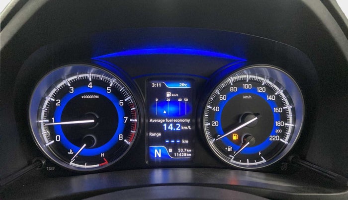 2021 Toyota Glanza G CVT, Petrol, Automatic, 11,428 km, Odometer Image