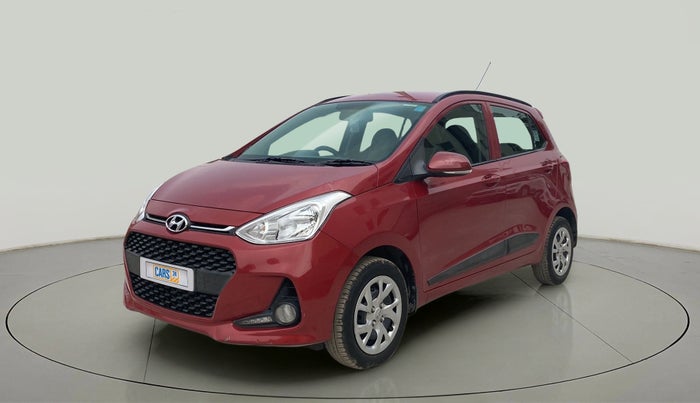 2018 Hyundai Grand i10 SPORTZ 1.2 KAPPA VTVT, Petrol, Manual, 23,211 km, Left Front Diagonal