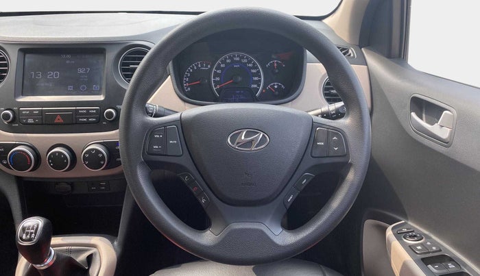 2018 Hyundai Grand i10 SPORTZ 1.2 KAPPA VTVT, Petrol, Manual, 23,211 km, Steering Wheel Close Up