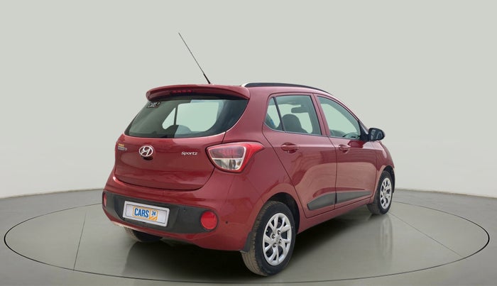 2018 Hyundai Grand i10 SPORTZ 1.2 KAPPA VTVT, Petrol, Manual, 23,211 km, Right Back Diagonal