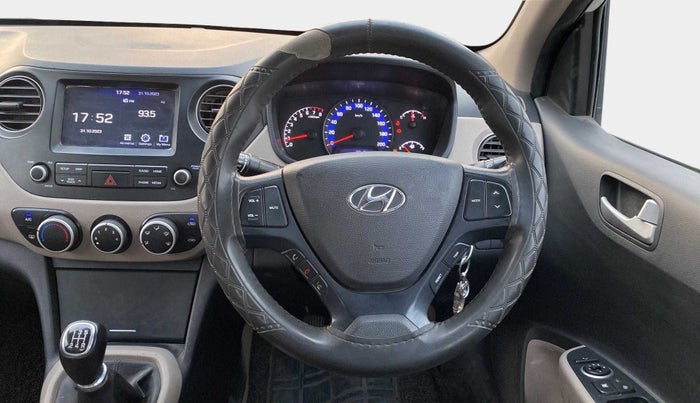2018 Hyundai Xcent SX 1.2, CNG, Manual, 78,531 km, Steering Wheel Close Up
