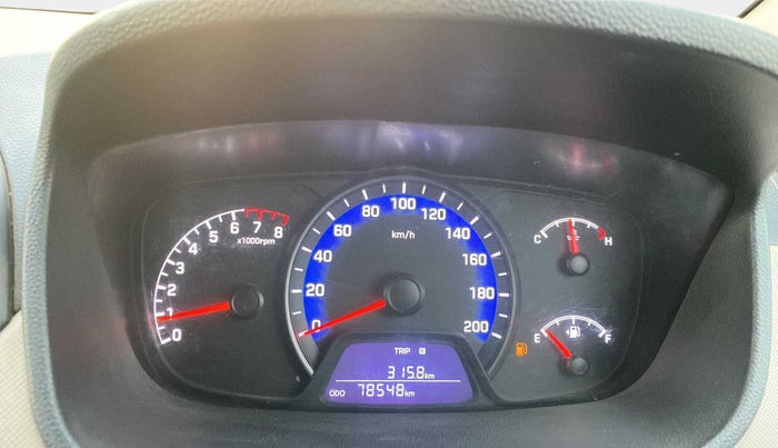 2018 Hyundai Xcent SX 1.2, CNG, Manual, 78,531 km, Odometer Image