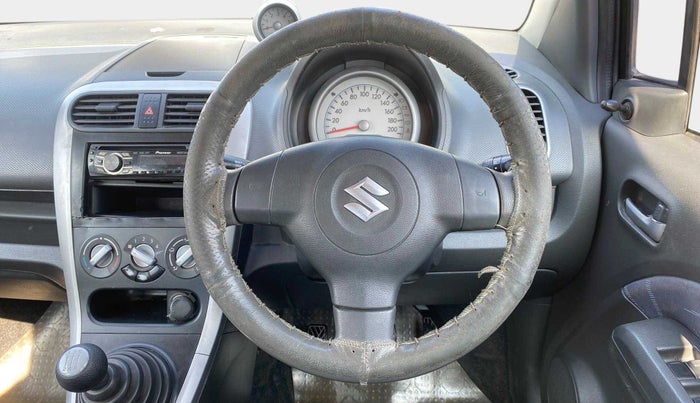 2010 Maruti Ritz VXI, Petrol, Manual, 68,731 km, Steering Wheel Close Up