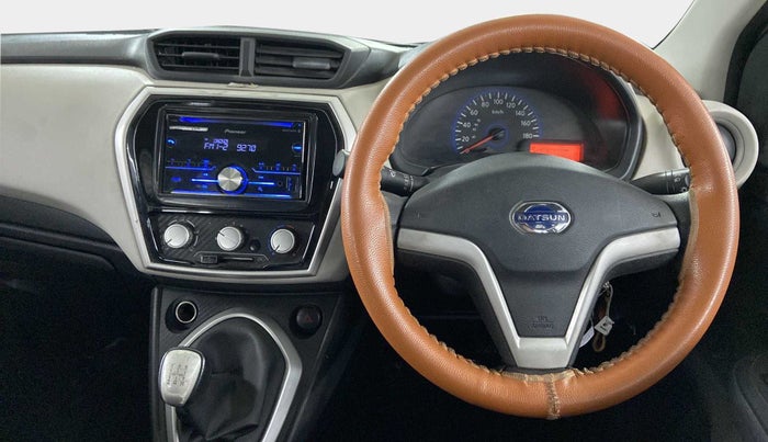 2019 Datsun Go Plus A(O), Petrol, Manual, 27,561 km, Steering Wheel Close Up