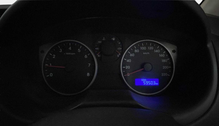 2012 Hyundai i20 MAGNA (O) 1.2, Petrol, Manual, 59,516 km, Odometer Image