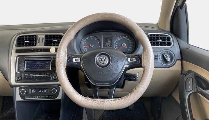 2015 Volkswagen Polo HIGHLINE1.2L, Petrol, Manual, 93,295 km, Steering Wheel Close Up