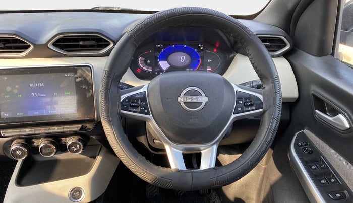 2021 Nissan MAGNITE XV TURBO, Petrol, Manual, 43,461 km, Steering Wheel Close Up