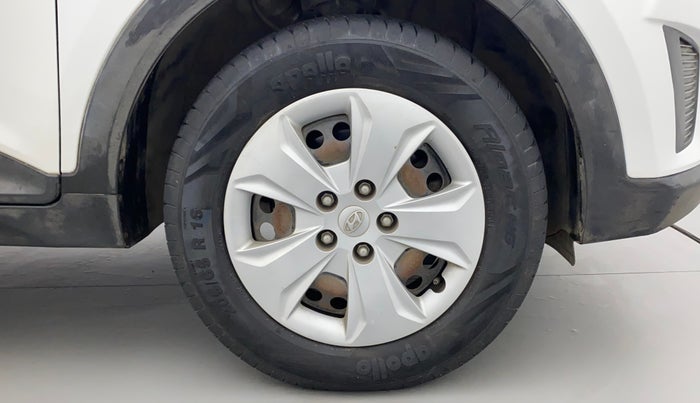 2017 Hyundai Creta E PLUS 1.6 PETROL, Petrol, Manual, 1,12,627 km, Right Front Wheel