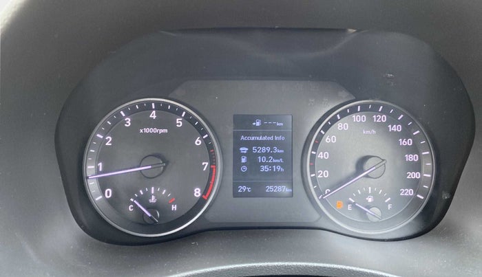 2019 Hyundai Verna 1.6 VTVT SX, Petrol, Manual, 25,299 km, Odometer Image