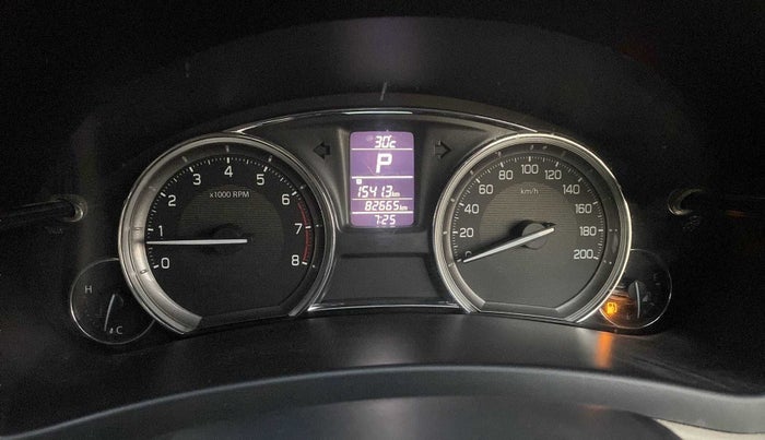 2017 Maruti Ciaz ZXI+ AT, Petrol, Automatic, 82,661 km, Odometer Image