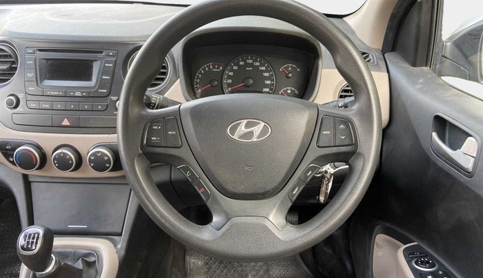 2014 Hyundai Xcent S 1.2, CNG, Manual, 48,719 km, Steering Wheel Close Up