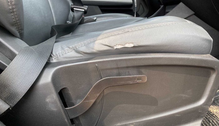 2022 Tata PUNCH CREATIVE  AMT, Petrol, Automatic, 34,370 km, Front left seat (passenger seat) - Seat side trim has minor damage