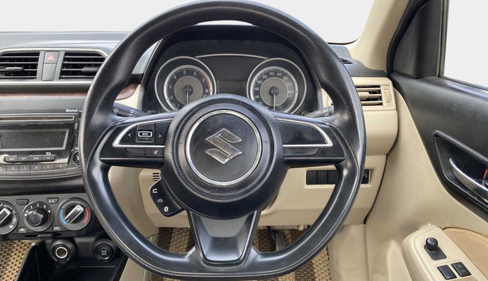2017 Maruti Dzire VXI, Petrol, Manual, 61,945 km, Steering Wheel Close Up