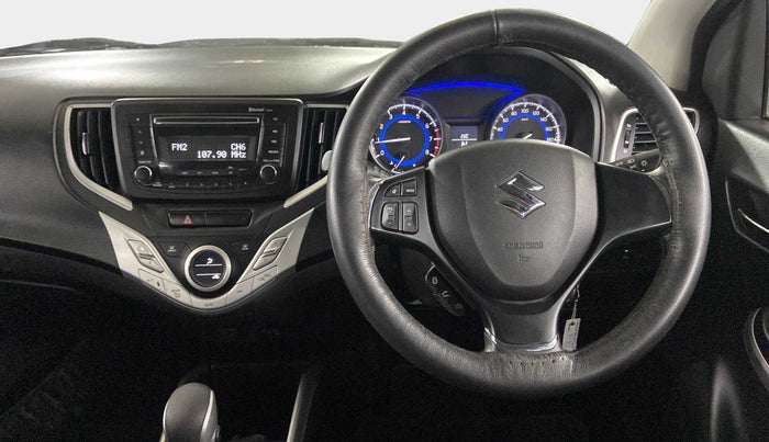2018 Maruti Baleno DELTA CVT PETROL 1.2, Petrol, Automatic, 34,725 km, Steering Wheel Close Up