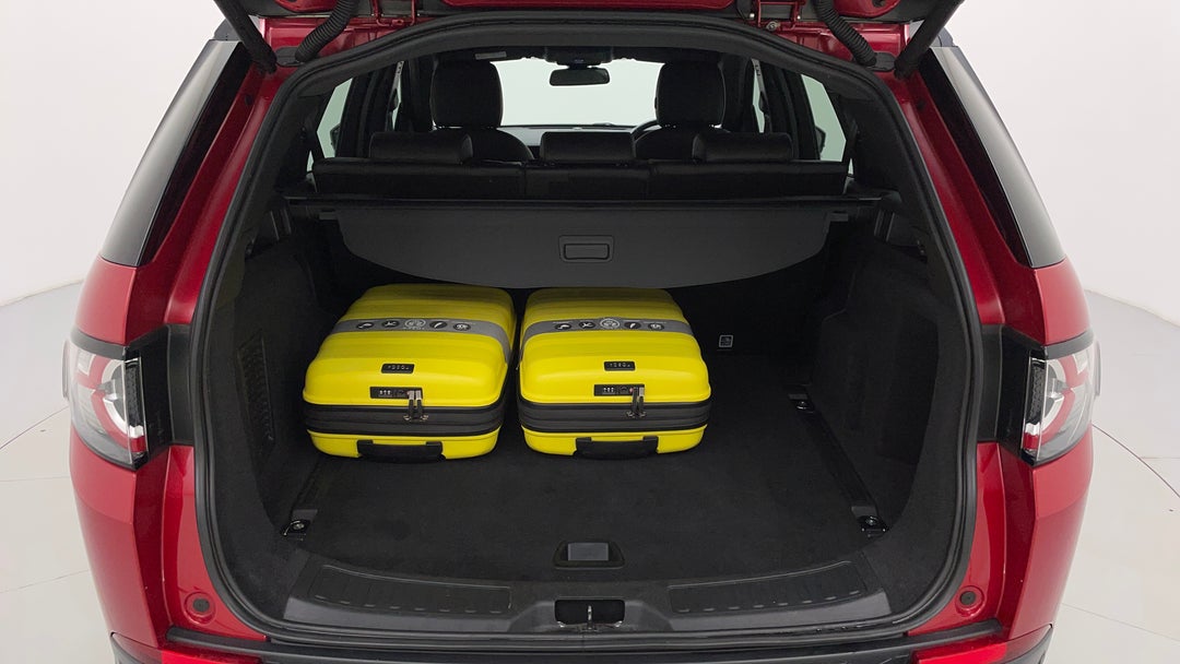 Boot Inside View with Luggage
