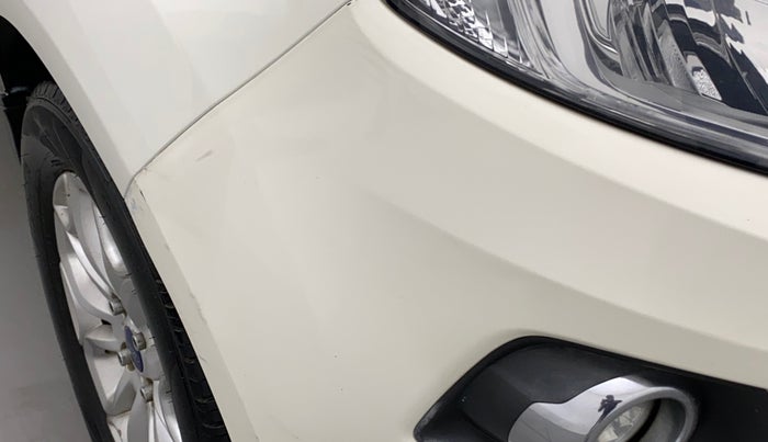 2016 Ford Ecosport TITANIUM+ 1.5L DIESEL, Diesel, Manual, 75,801 km, Front bumper - Minor scratches