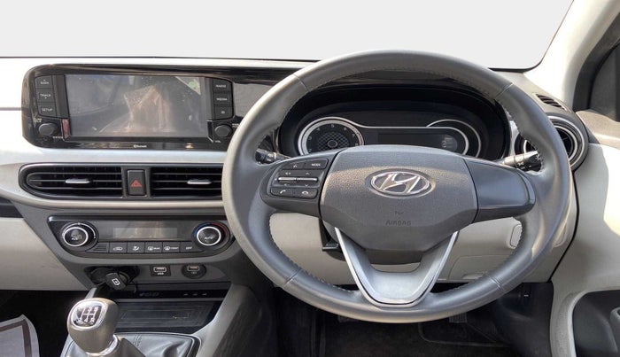 2019 Hyundai GRAND I10 NIOS ASTA 1.2 KAPPA VTVT, Petrol, Manual, 24,161 km, Steering Wheel Close Up