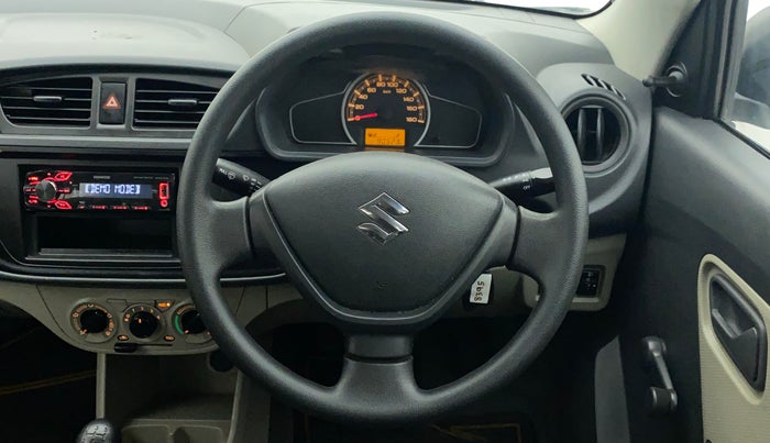 2015 Maruti Alto K10 LXI, Petrol, Manual, 90,508 km, Steering Wheel Close Up