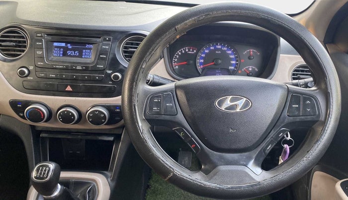 2015 Hyundai Xcent S 1.2, Petrol, Manual, 76,003 km, Steering Wheel Close Up