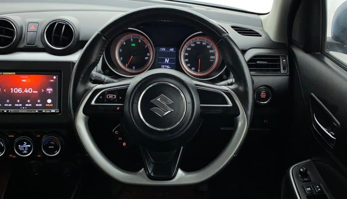 2018 Maruti Swift ZXI AMT, Petrol, Automatic, 59,782 km, Steering Wheel Close Up