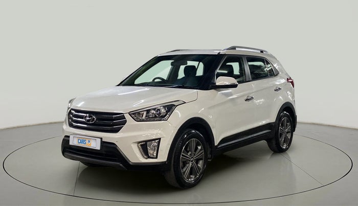 2018 Hyundai Creta SX PLUS AT 1.6 PETROL, Petrol, Automatic, 40,752 km, Left Front Diagonal