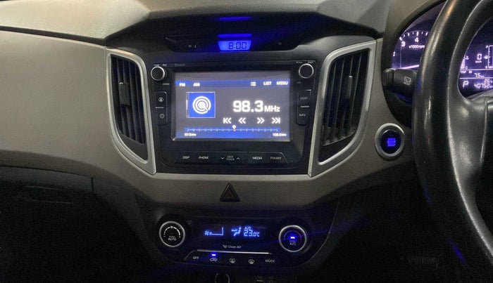 2018 Hyundai Creta SX PLUS AT 1.6 PETROL, Petrol, Automatic, 40,752 km, AC Unit - Car heater not working