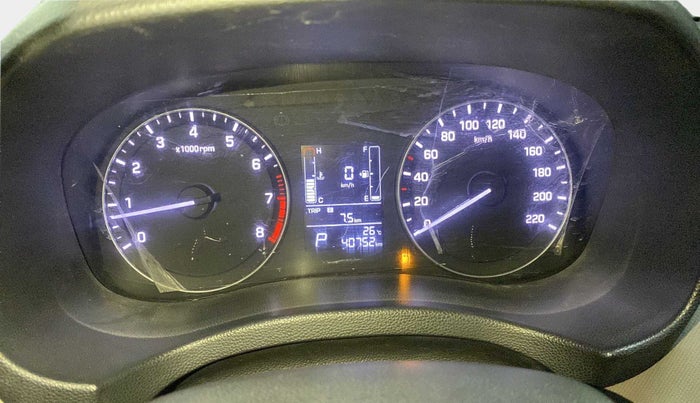 2018 Hyundai Creta SX PLUS AT 1.6 PETROL, Petrol, Automatic, 40,752 km, Odometer Image