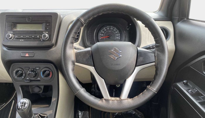 2020 Maruti New Wagon-R VXI 1.0, Petrol, Manual, 3,877 km, Steering Wheel Close Up