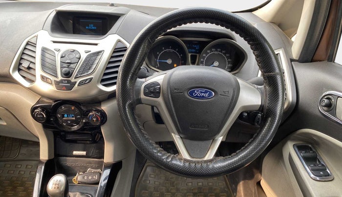 2016 Ford Ecosport TITANIUM 1.5L PETROL, Petrol, Manual, 38,000 km, Steering Wheel Close Up
