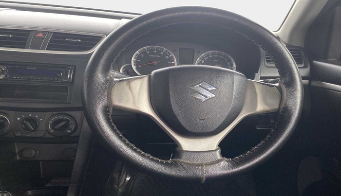 2011 Maruti Swift VXI, Petrol, Manual, 98,082 km, Steering Wheel Close Up