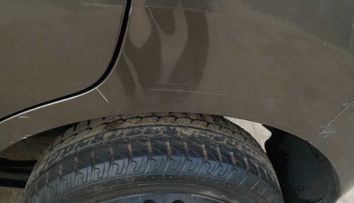 2017 Maruti Wagon R 1.0 VXI (O) AMT, Petrol, Automatic, 24,624 km, Left quarter panel - Minor scratches