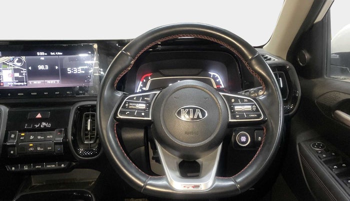 2021 KIA SONET GTX PLUS 1.5 AT, Diesel, Automatic, 24,773 km, Steering Wheel Close Up
