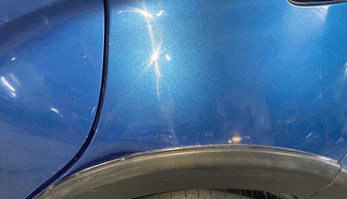 2018 Maruti IGNIS ZETA 1.2 AMT, Petrol, Automatic, 49,032 km, Left quarter panel - Slightly dented