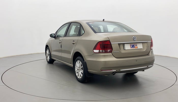2016 Volkswagen Vento HIGHLINE 1.6 MPI, Petrol, Manual, 83,310 km, Left Back Diagonal