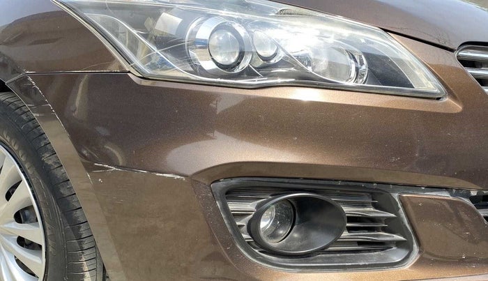 2015 Maruti Ciaz VXI, Petrol, Manual, 81,086 km, Front bumper - Slightly dented