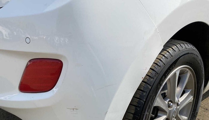 2016 Hyundai Grand i10 ASTA (O) AT 1.2 KAPPA VTVT, Petrol, Automatic, 23,035 km, Rear bumper - Minor scratches