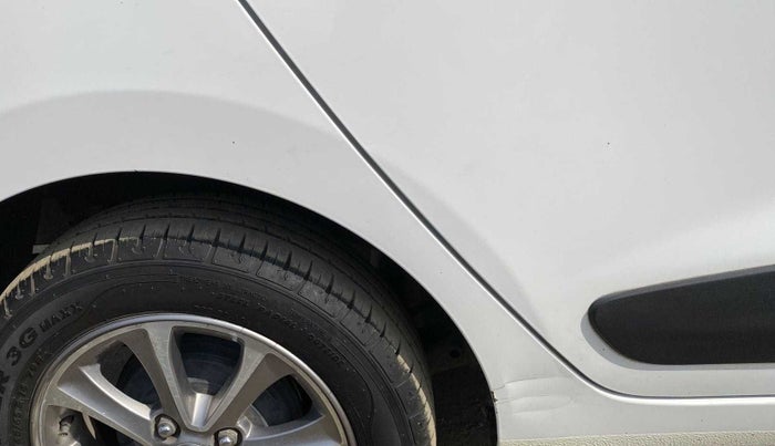 2016 Hyundai Grand i10 ASTA (O) AT 1.2 KAPPA VTVT, Petrol, Automatic, 23,035 km, Right quarter panel - Slightly dented
