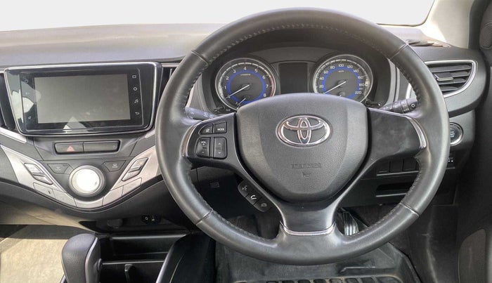 2020 Toyota Glanza V CVT, Petrol, Automatic, 26,598 km, Steering Wheel Close Up