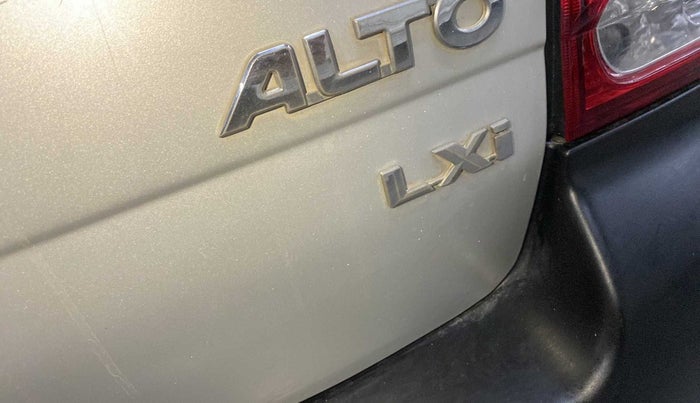 2012 Maruti Alto LXI, Petrol, Manual, 73,594 km, Dicky (Boot door) - Minor scratches