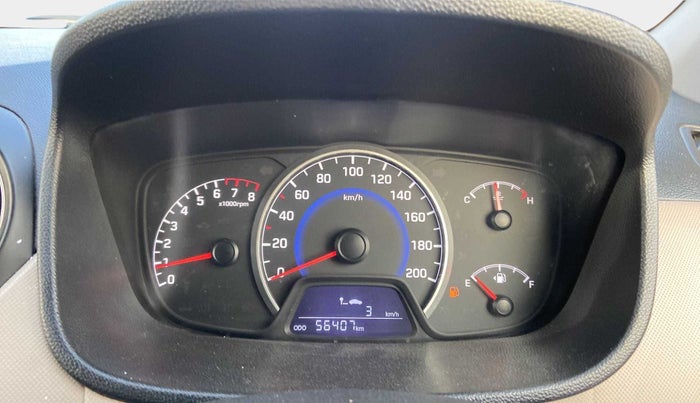 2018 Hyundai Grand i10 SPORTZ (O) 1.2 KAPPA VTVT, Petrol, Manual, 56,487 km, Odometer Image