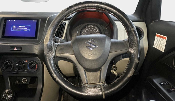 2021 Maruti New Wagon-R LXI CNG 1.0, CNG, Manual, 74,680 km, Steering Wheel Close Up
